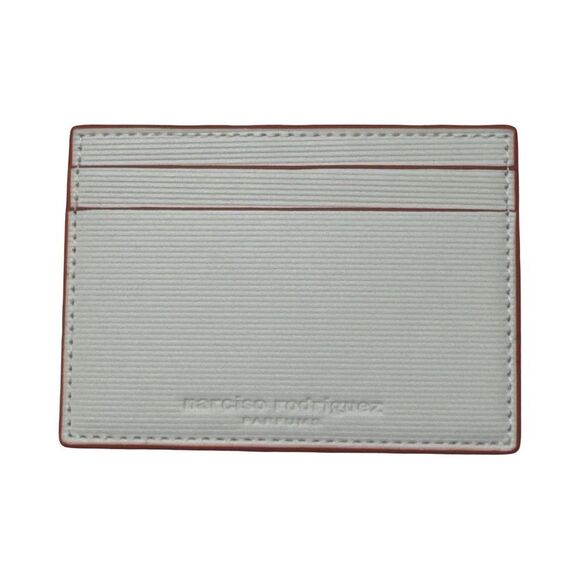 Narciso Rodriguez White Card Holder - Picture 1 of 7